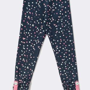 Rainbow confetti leggings size 2